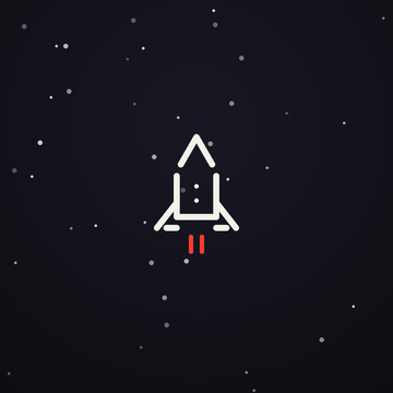 Animated Stratagem Labs rocket logo